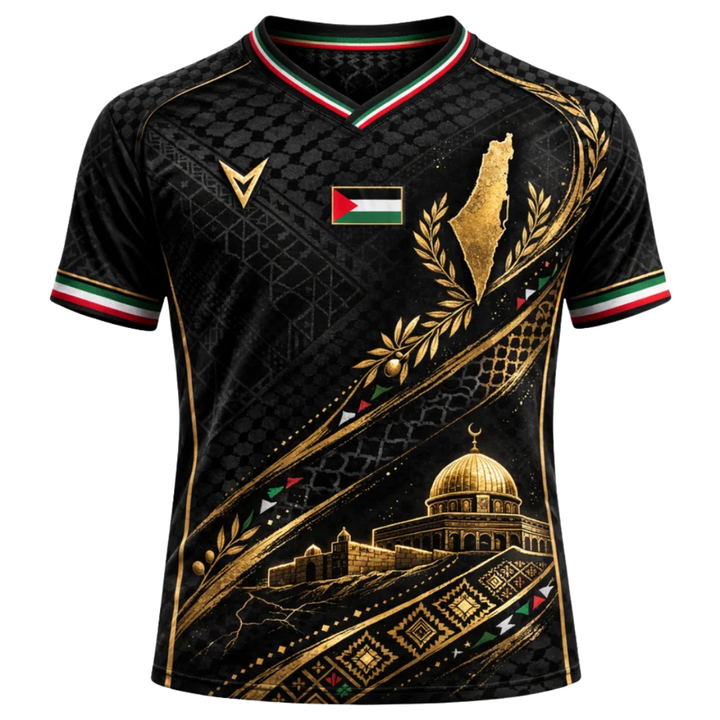 Palestine "Quds" V2 Soccer Jersey