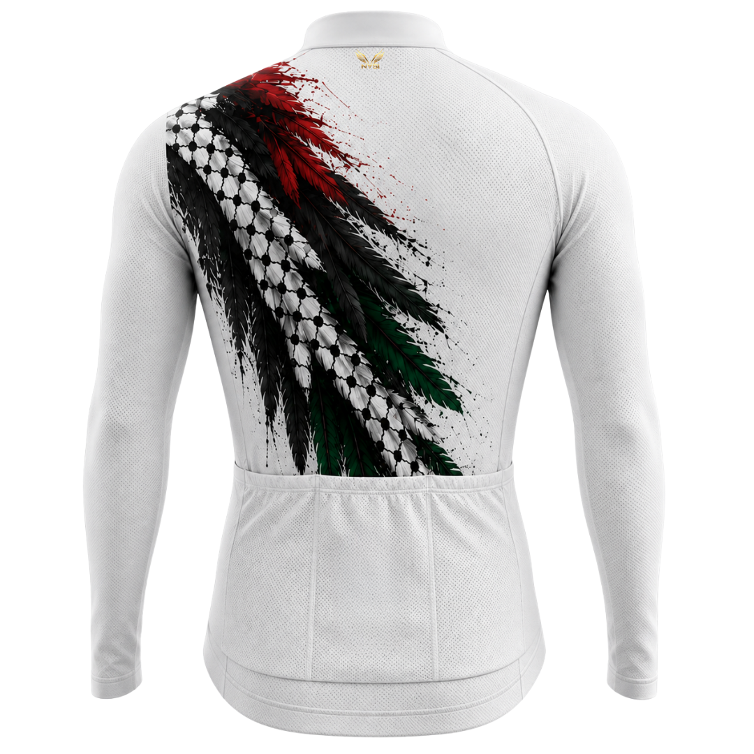 Palestine “Free” V2 Long Sleeve Cycling Jersey