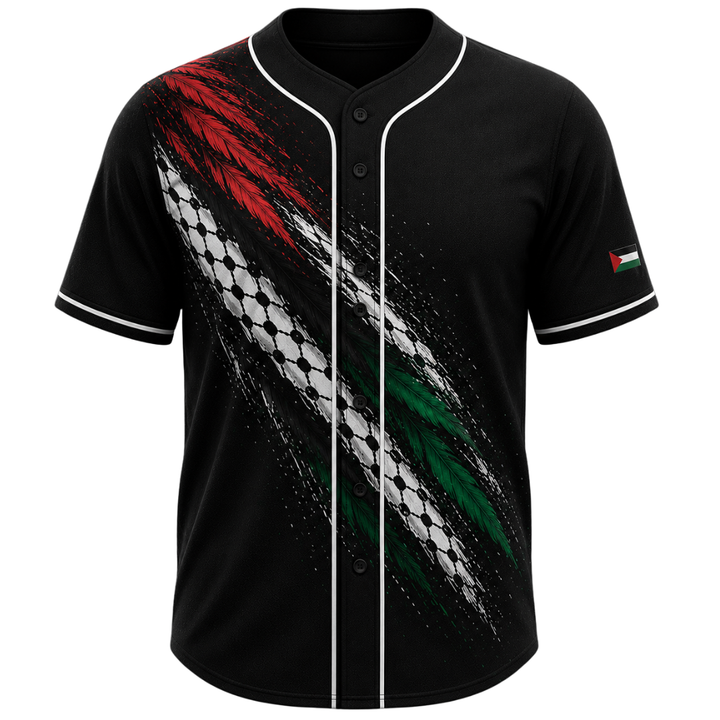 Palestine "Free" V1 Baseball Jersey