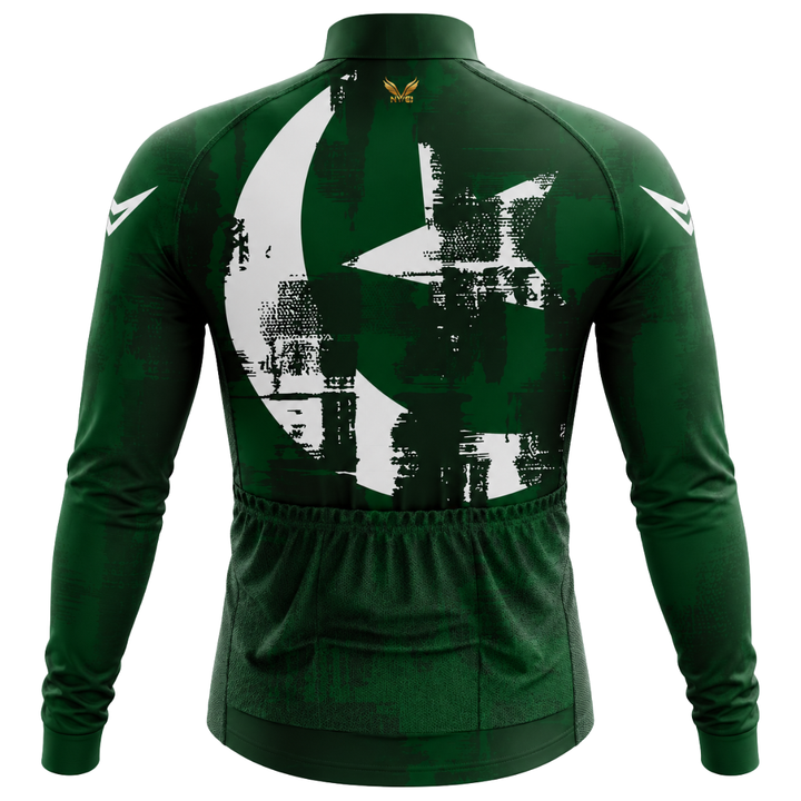 Pakistan "Zor" Long Sleeve Cycling Jersey