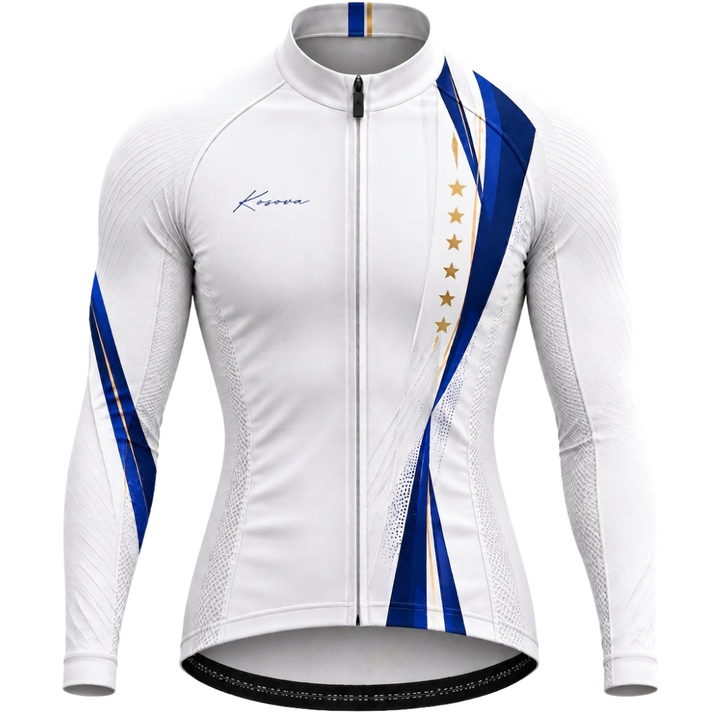 Kosova "Ilir" Long Sleeve Cycling Jersey