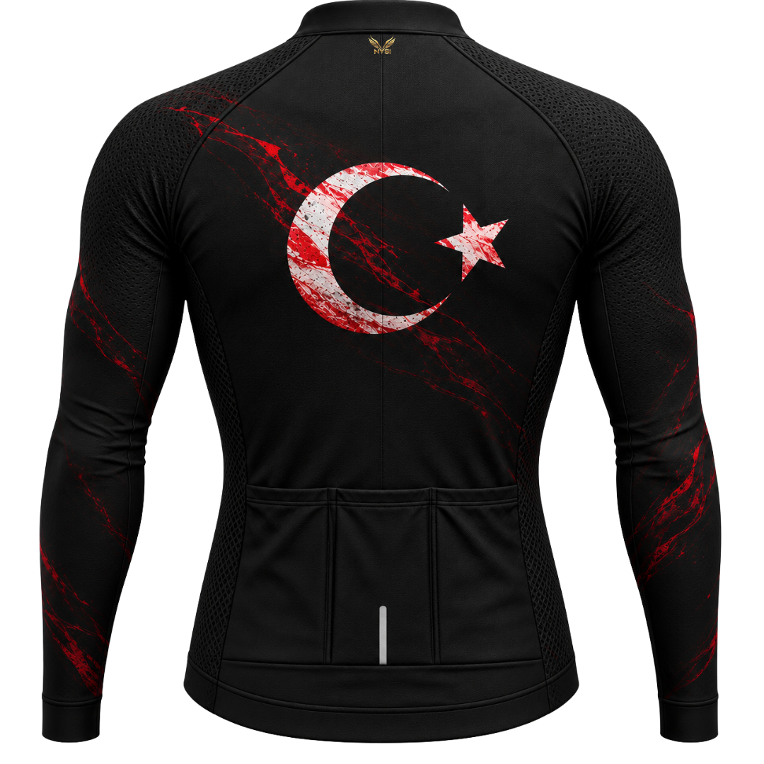 Türkiye "Ateş" Long Sleeve Cycling Jersey