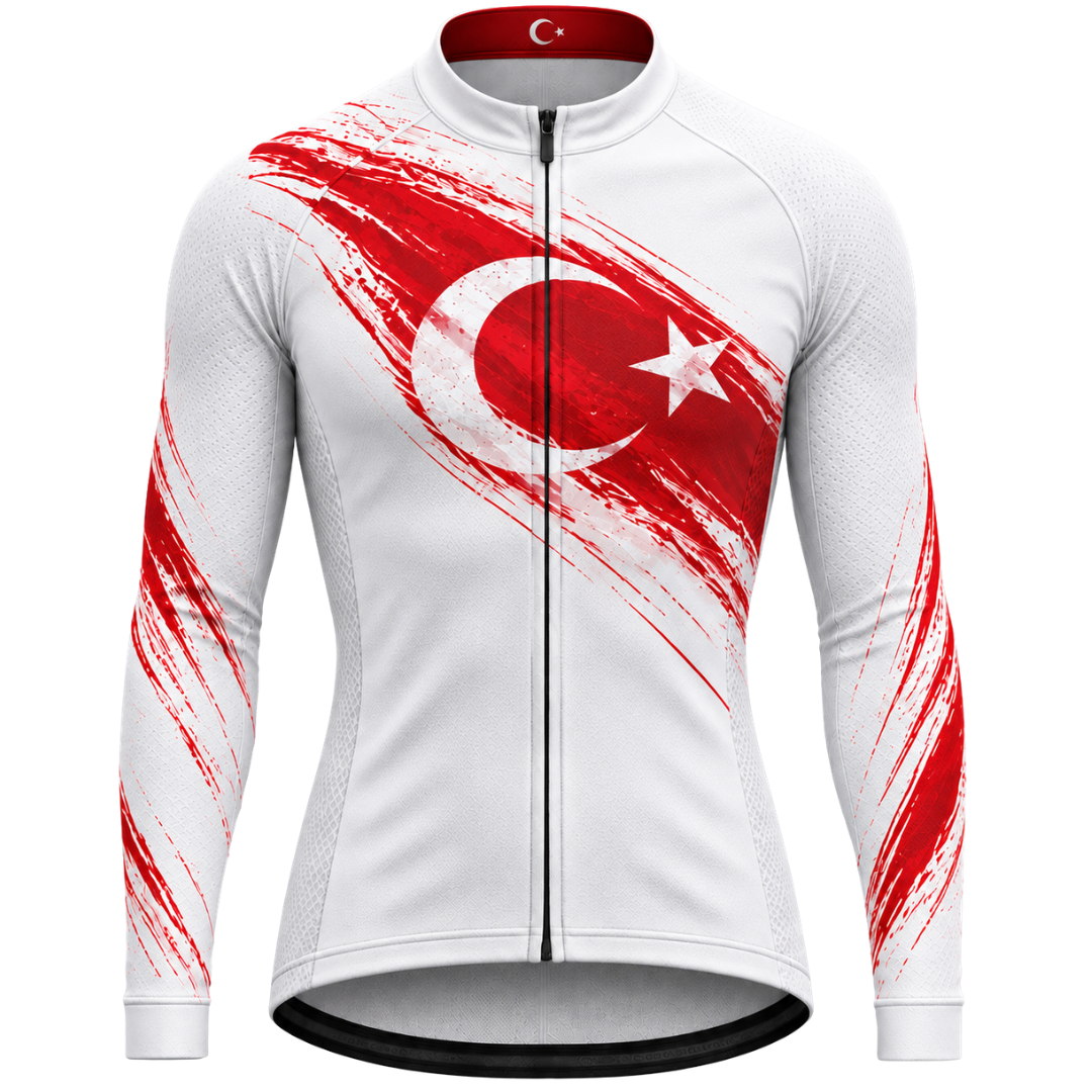 Türkiye "Alaz" Long Sleeve Cycling Jersey