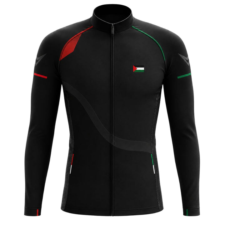 Palestine "Layl" Long Sleeve Cycling Jersey