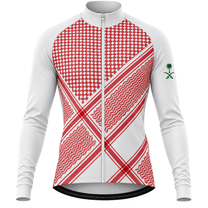 Saudi Arabia "Fakhr" Long Sleeve Cycling Jersey
