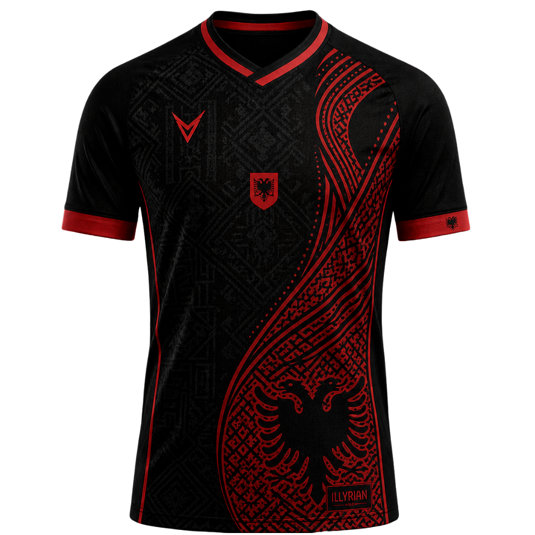 Albania "Illyrian Phantom" Soccer Jersey