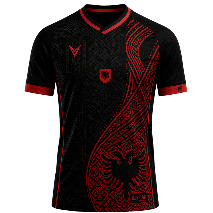 Albania "Illyrian Phantom" Soccer Jersey