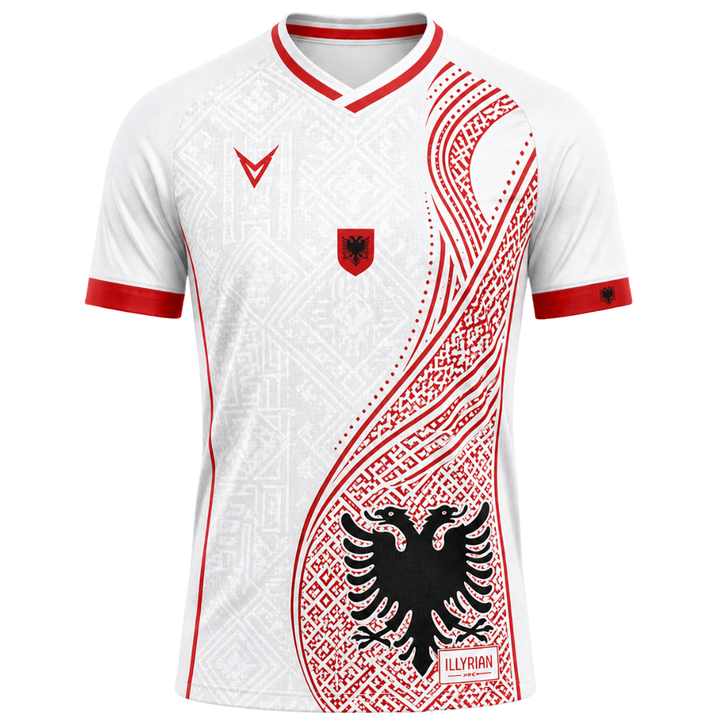 Albania "Illyrian Light " Soccer Jersey