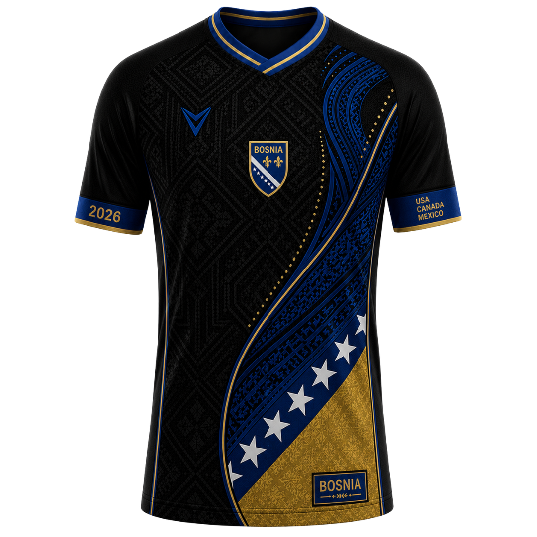 Bosnia "Phantom" Soccer Jersey — World Cup Edition