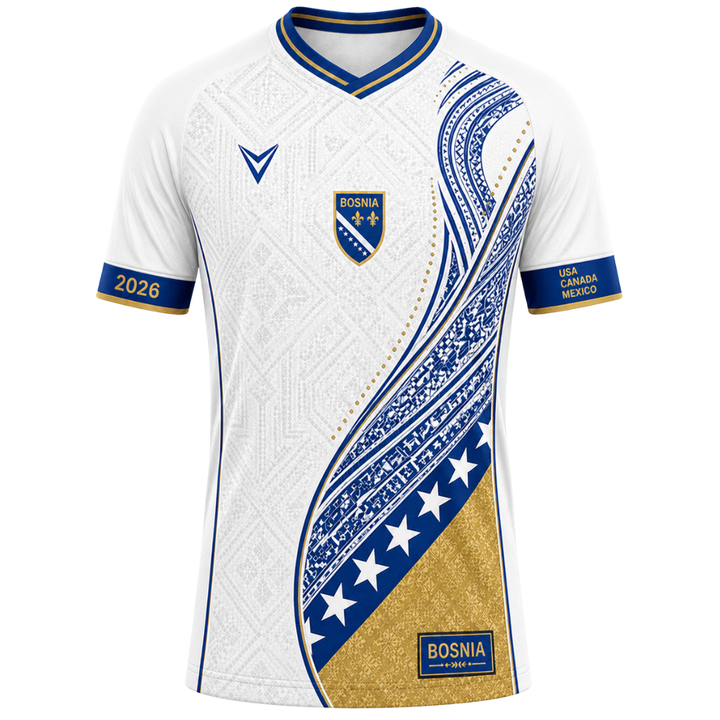 Bosnia "Kingdom" Soccer Jersey — World Cup Edition