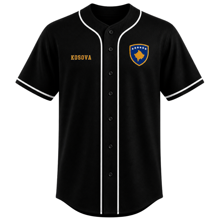 Kosova "Obsidian" Baseball Jersey