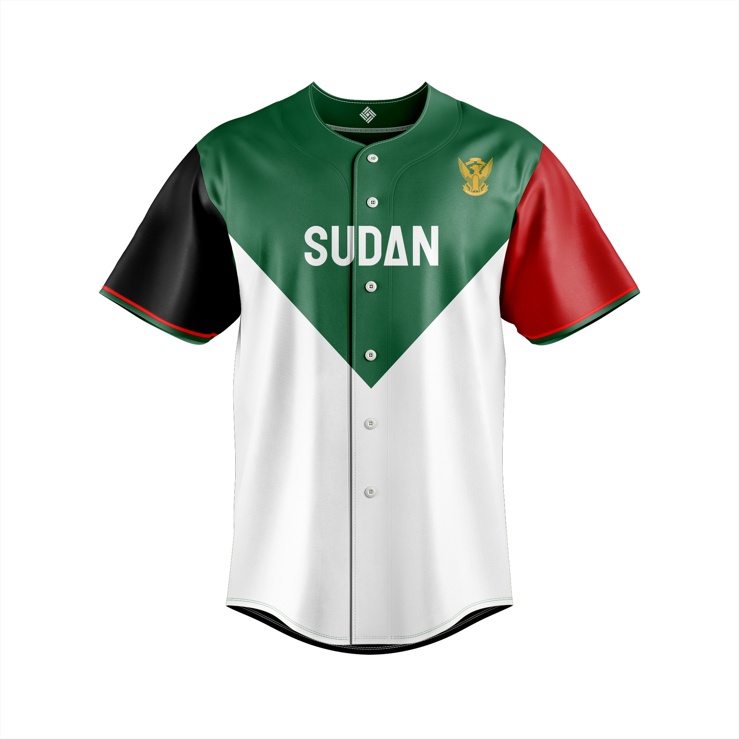 Sudan "Jebel Marra" Home Baseball Jersey